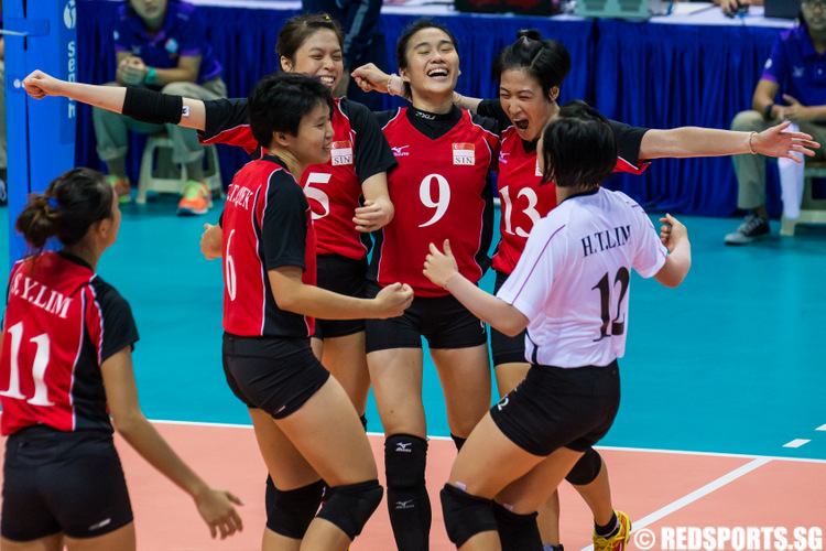 SEA Games Volleyball Singapore vs Thailand