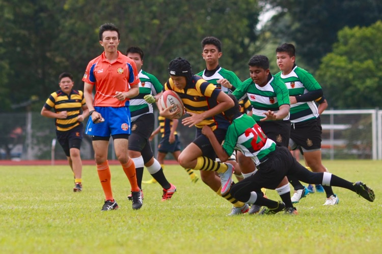 Sean Tan ACS(I) vs RI C Division rugby (Photo 2 © Les Tan/Red Sports)