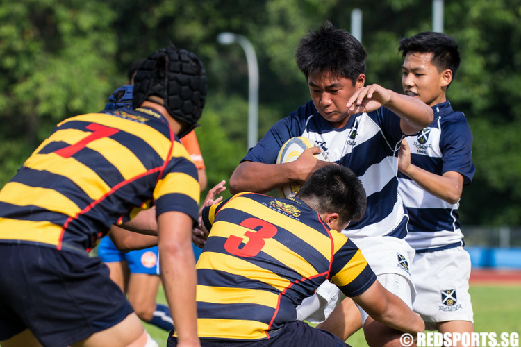 National C Division Rugby Championship St. Andrew's Secondary vs ACS(I)