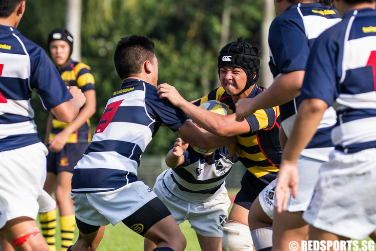 National C Division Rugby Championship St. Andrew's Secondary vs ACS(I)