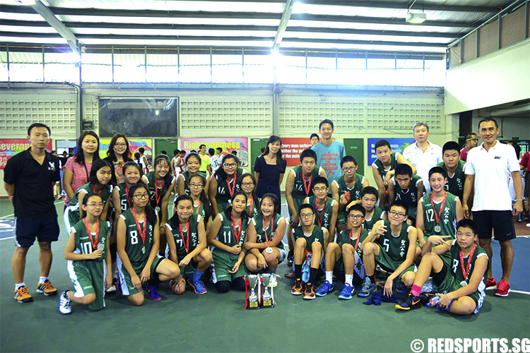 Both Anglican High teams came in second in the East Zone Basketball championship. (Photo 2 © Louisa Goh/Red Sports)