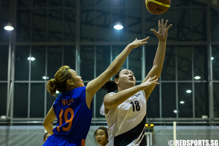 SUniG women's basketball SIM vs NUS