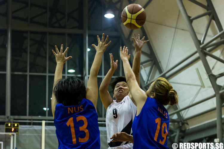 SUniG women's basketball SIM vs NUS