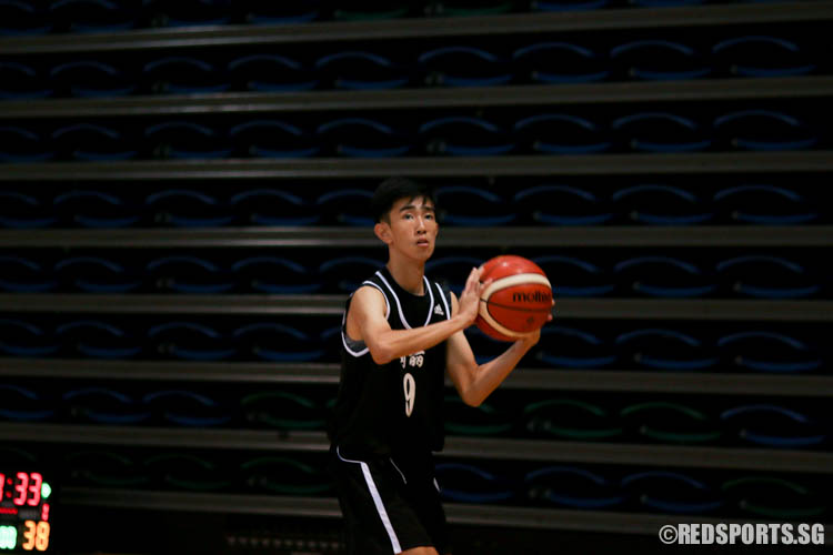 Mingzhi (KR #9) aims for a shot. (Photo 7 © REDintern Chua Kai Yun)