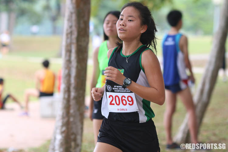 Natalia Soh (#2069) of RI emerged third with a timing of 14:51.11. (Photo © Chua Kai Yun/Red Sports)