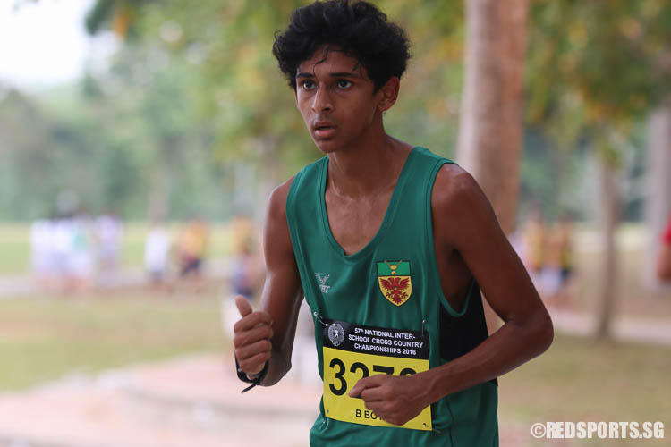 Armand Dhilawala Mohan (#3270) of RI came in tenth with a timing of 16:57.55. (Photo © Chua Kai Yun/Red Sports)
