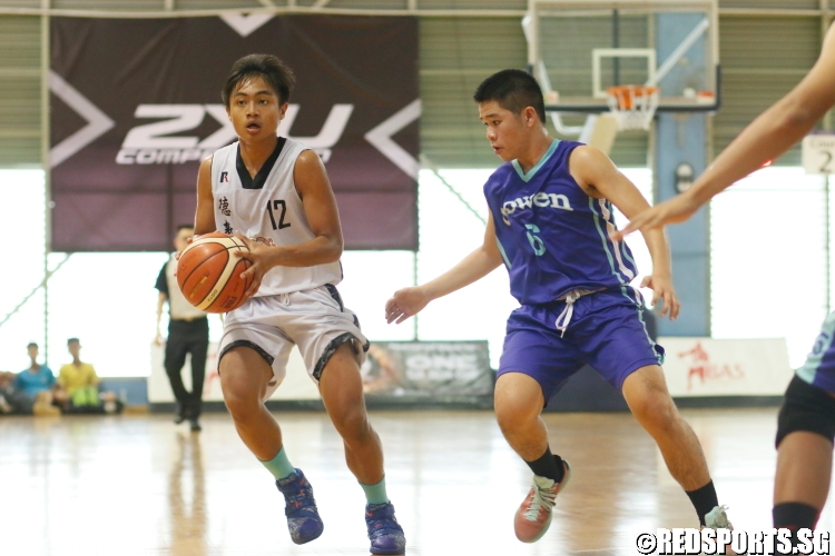Reuben Amado (NV #12) looking to pass. (Photo 8 © Dylan Chua/Red Sports)