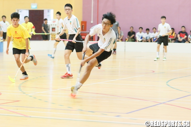 A RI player shoots the ball. (Photo 6 © Dylan Chua/Red Sports)