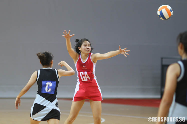 Wah Tzy Hyi (GA) of SSP in action. (Photo © Chua Kai Yun/Red Sports)