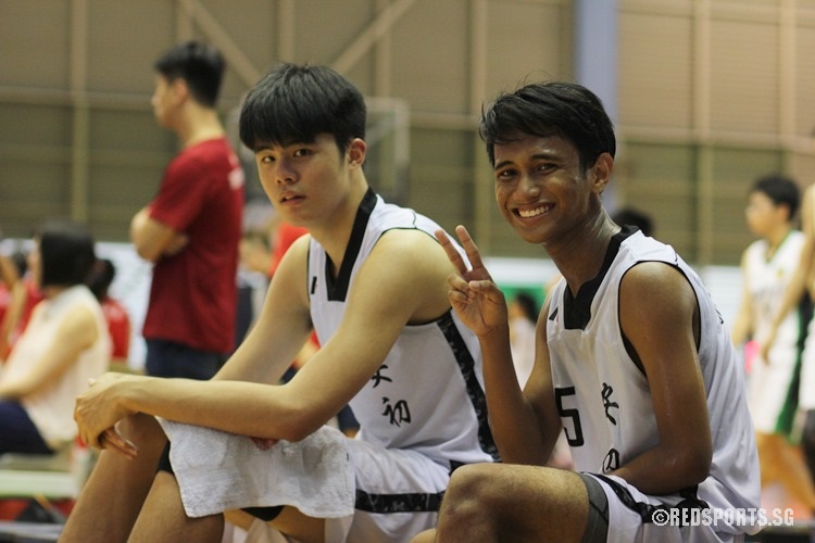 Smiles on the bench as AJC secured victory. (Photo © Ryan Lim/Red Sports)