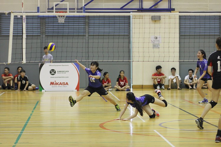 Bukit Panjang Government High (BPGH) clinched the u-18 title after beating VolleySports 2-0 (25-21, 25-21) in the final. (Photo 19 © Ryan Lim/Red Sports)