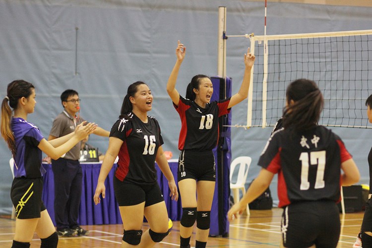 Bukit Panjang Government High (BPGH) clinched the u-18 title after beating VolleySports 2-0 (25-21, 25-21) in the final. (Photo 24 © Ryan Lim/Red Sports)