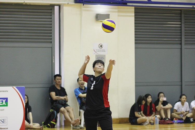 Bukit Panjang Government High (BPGH) clinched the u-18 title after beating VolleySports 2-0 (25-21, 25-21) in the final. (Photo 32 © Ryan Lim/Red Sports)