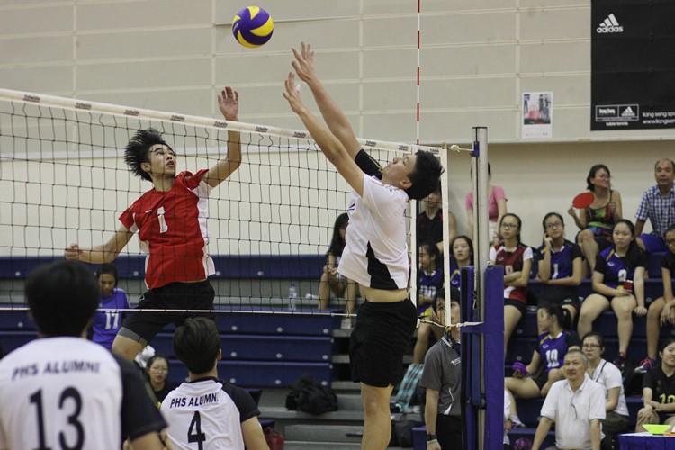 VolleySports retained their u-18 title after defeating Presbyterian High School Team A 2-0 (25-20, 25-16) in the final, ending the competition with a perfect 6-0 win-loss record. (Photo 11 © Ryan Lim/Red Sports)