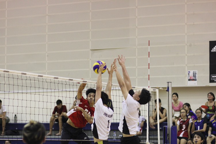 VolleySports retained their u-18 title after defeating Presbyterian High School Team A 2-0 (25-20, 25-16) in the final, ending the competition with a perfect 6-0 win-loss record. (Photo 7 © Ryan Lim/Red Sports)