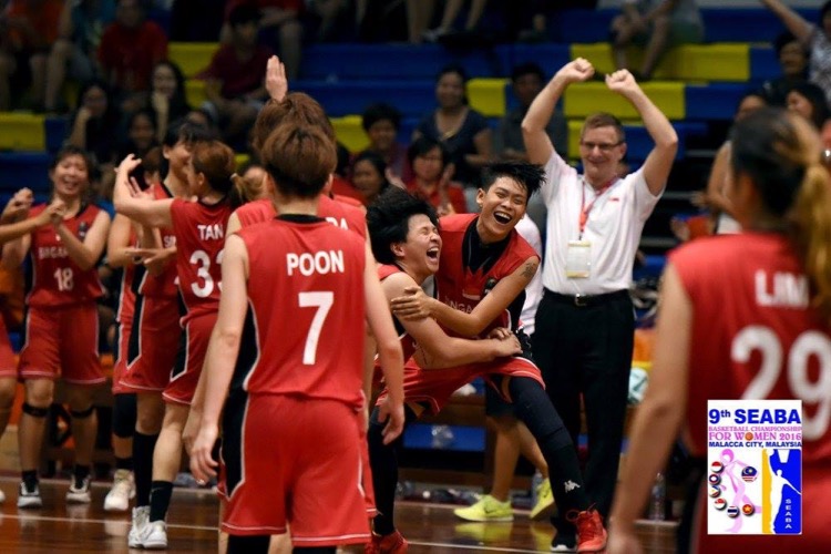 Singapore beat Indonesia 71-68 to finish third at the SEABA Championship. (Photo: SEABA)