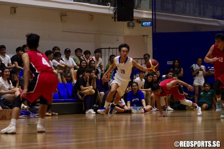 ITE defeated NP 77-58 to win their opening game of the POL-ITE Basketball Championship. (Photo © Les Tan/Red Sports)