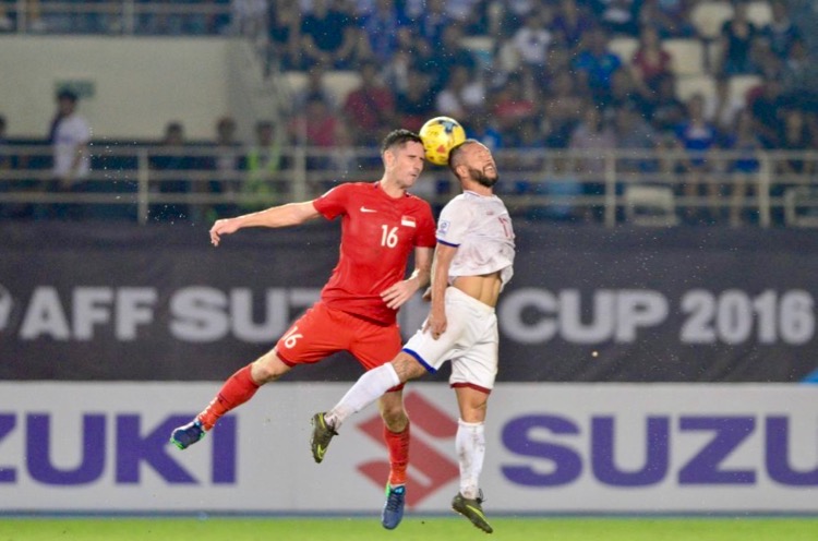 Daniel Bennett of Singapore in action. (Photo: AFF Suzuki Cup website)