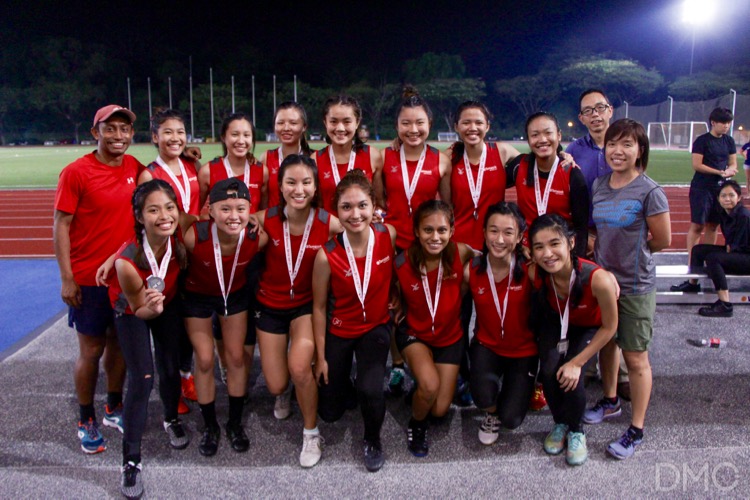 Temasek Poly finished second in the POL-ITE Touch Football Championship. (Photo by Temasek Poly Digital Media Crew)