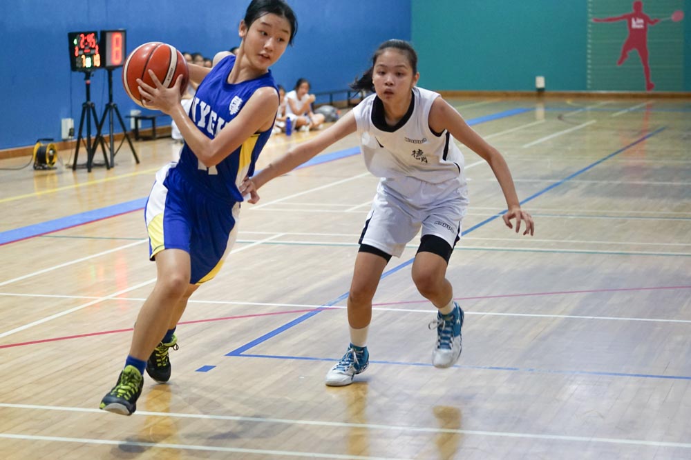 national b div bball nanyang girls dunman sec