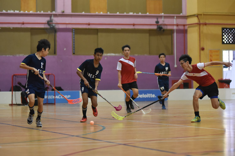 A stellar performance from Greendale (GD) Secondary overwhelmed Crest Secondary (CS) 7-2 in the first Round of the National B Division Floorball Championship.
