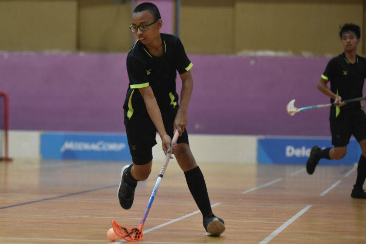 An unexpected breakthrough from Hougang Secondary (HS) in the final period gives them a 3-2 win over Sembawang (SBW) Secondary in the first Round of the National B Division Floorball Championship.
