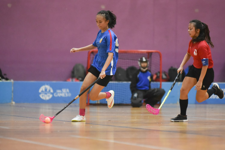 Pei Hwa Secondary School (PHSS) ended Round 1 of the National B Division Girls’ Floorball Championship on a high note when they defeated opponents St. Margaret’s Secondary School (SMSS) 6-1.