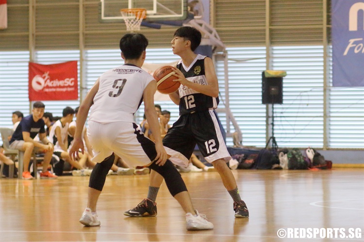 Foo Yong Ming (PHS #12) looks for a teammate. (Photo 9  © Dylan Chua/Red Sports)