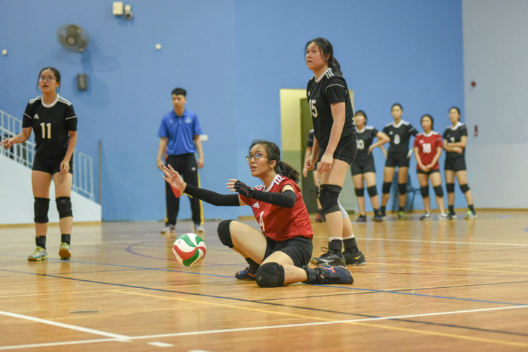 Vanessa Chew (CG #4) during the match. (Photo © Stefanus Ian/Red Sports)