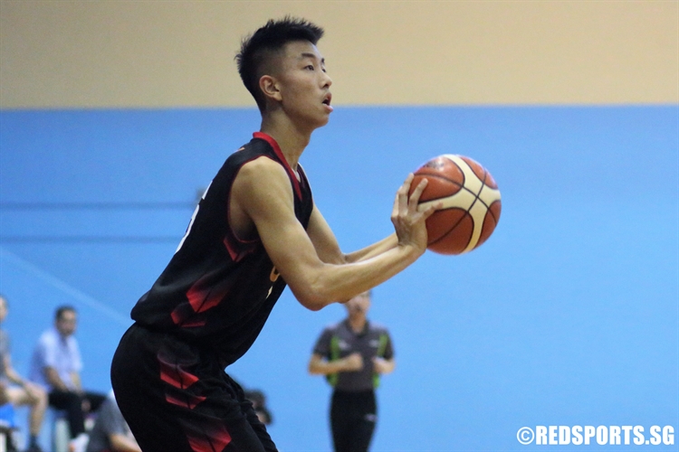 Jonathan Ng (US #35) aims for a shot. (Photo © Chan Hua Zheng/Red Sports)