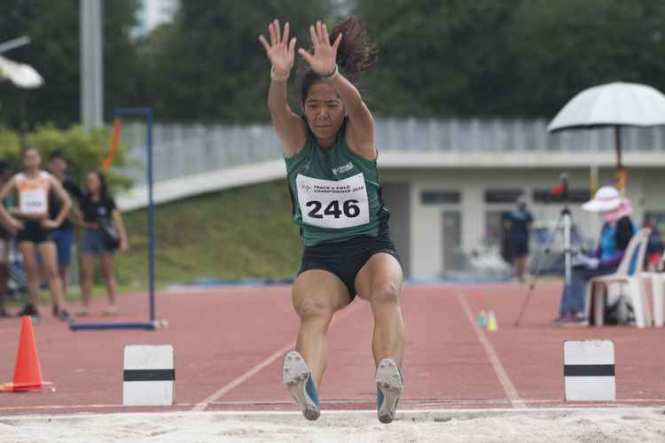 Rachel Chin of RP clinched the bronze medal in the Women's Long Jump event with a final distance of 4.64m. (Photo 1 © Stefanus Ian/Red Sports)
