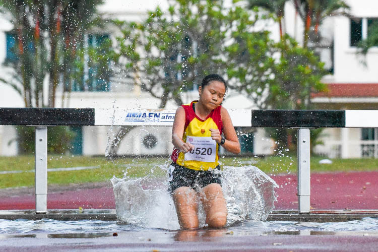 Shawna Tay (#520) of HCI eventually finished in fifth place. (Photo 14 © Iman Hashim/Red Sports)