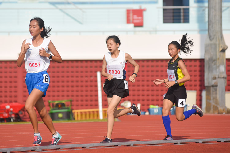 Alexis So, Brina Goh and Felis Tan made up the chasing pack. (Photo 7 © Iman Hashim/Red Sports)