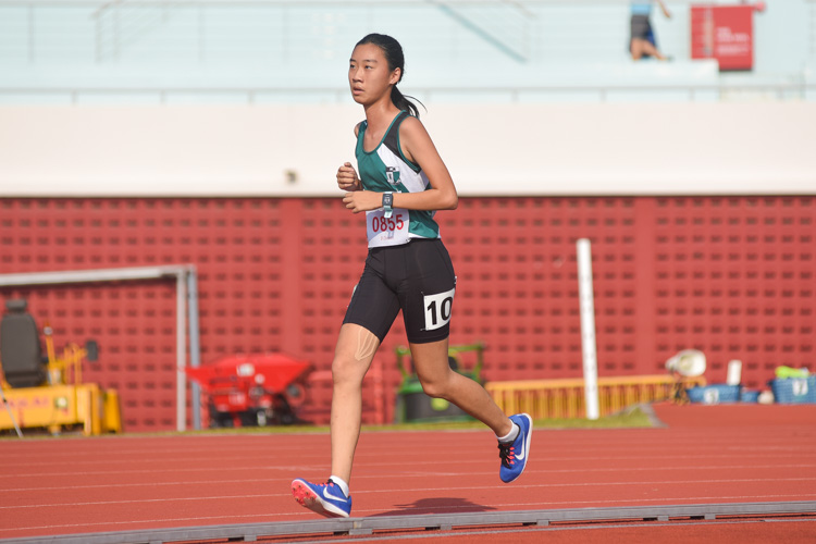 Naomi Ng of Raffles Girls' School finished in sixth place. (Photo 8 © Iman Hashim/Red Sports)