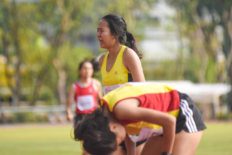 Amanda Wong of VJC finished in fourth place. (Photo 8 © Iman Hashim/Red Sports)