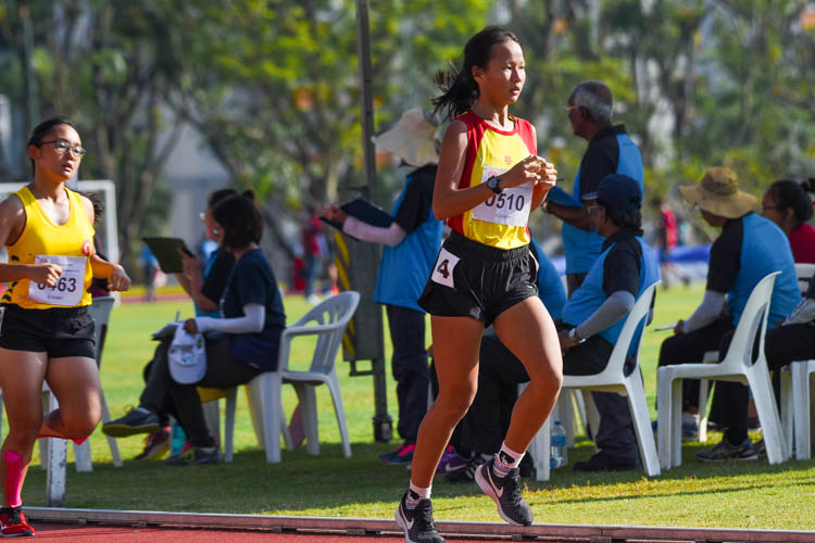Jolene Tan of HCI claimed the bronze medal in 12:20.11. (Photo 8 © Iman Hashim/Red Sports)