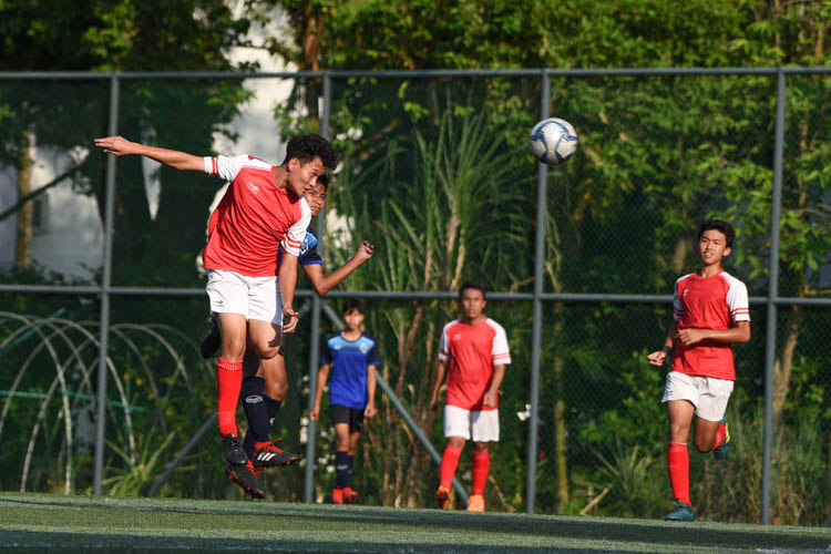 Bartley Secondary beat North Vista Secondary 5-4 on penalties after scores were tied 1-1 at full-time. (Photo 1 © Iman Hashim/Red Sports)