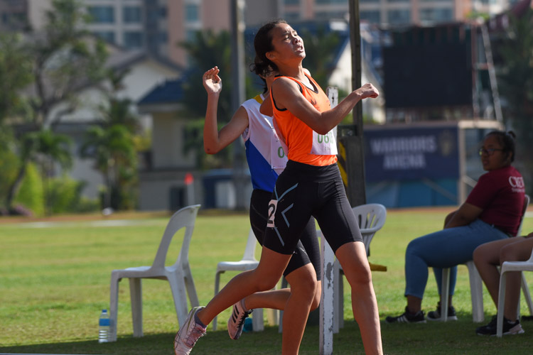 Janella Lum (#605) of Singapore Sports School finished third in 5:29.08. (Photo 4 © Iman Hashim/Red Sports)