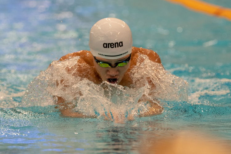 Nicholas Cheong of ACS(I) finished first in the boys' A Division 200m breaststroke final with a time of 2:24.79, almost five seconds ahead of the runner-up.