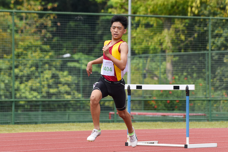 Kean Tan (#404) of VS finished third in 1:06.16. (Photo 2 © Iman Hashim/Red Sports)