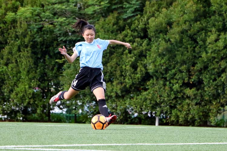 VJC head to National Schools A Division Girls' Football Championship final after penalty shoot-out against HCI. (Photo 14 © Clara Lau/REDintern)