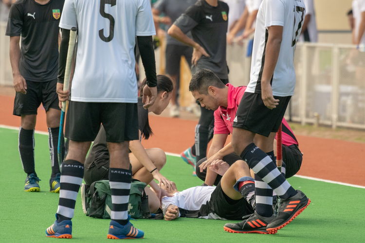 Saints faced no shortage of injuries in their struggle against Raffles.