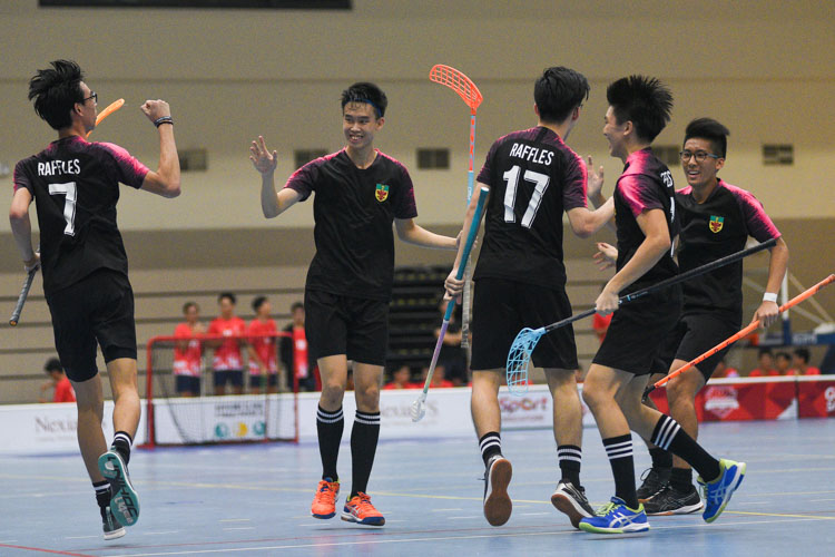 RI players celebrating a goal. (Photo 1 © Iman Hashim/Red Sports)