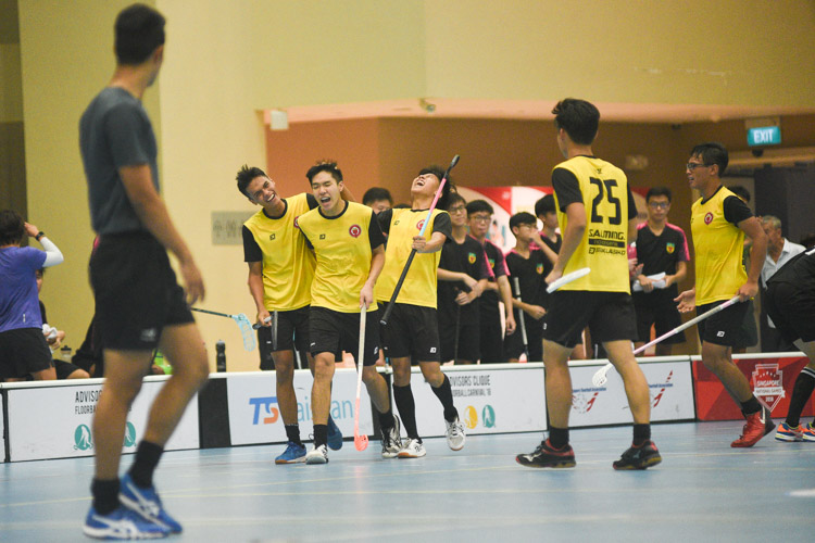 VJC beat defending champions RI in a 6-4 thriller to book a spot in their second final in three years. (Photo 1 © Iman Hashim/Red Sports)