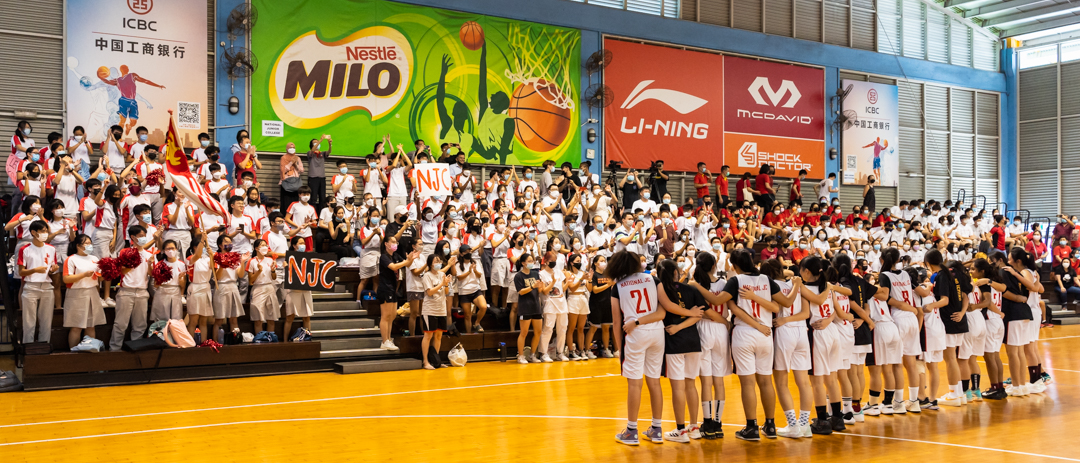 NJC thanking their supporters. (Photo X © Bryan Foo/Red Sports)