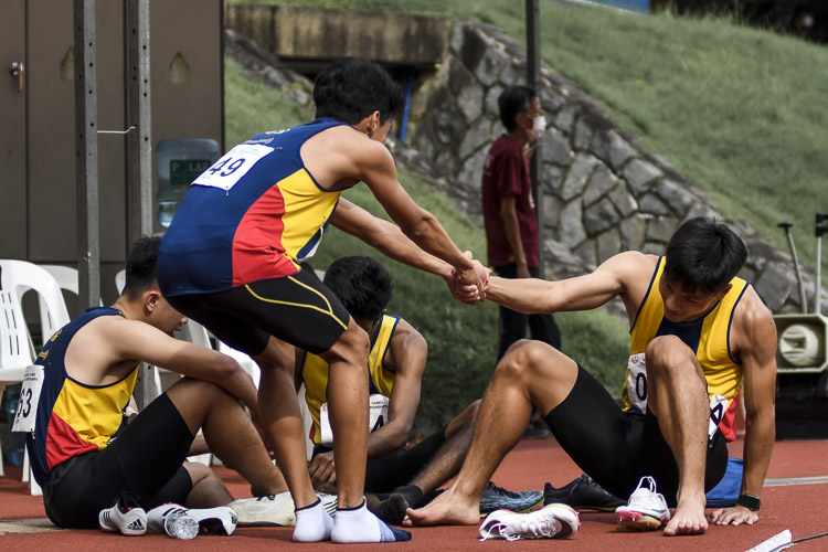 4x400m relays take so much out of you... (Photo 1 © Iman Hashim/Red Sports)