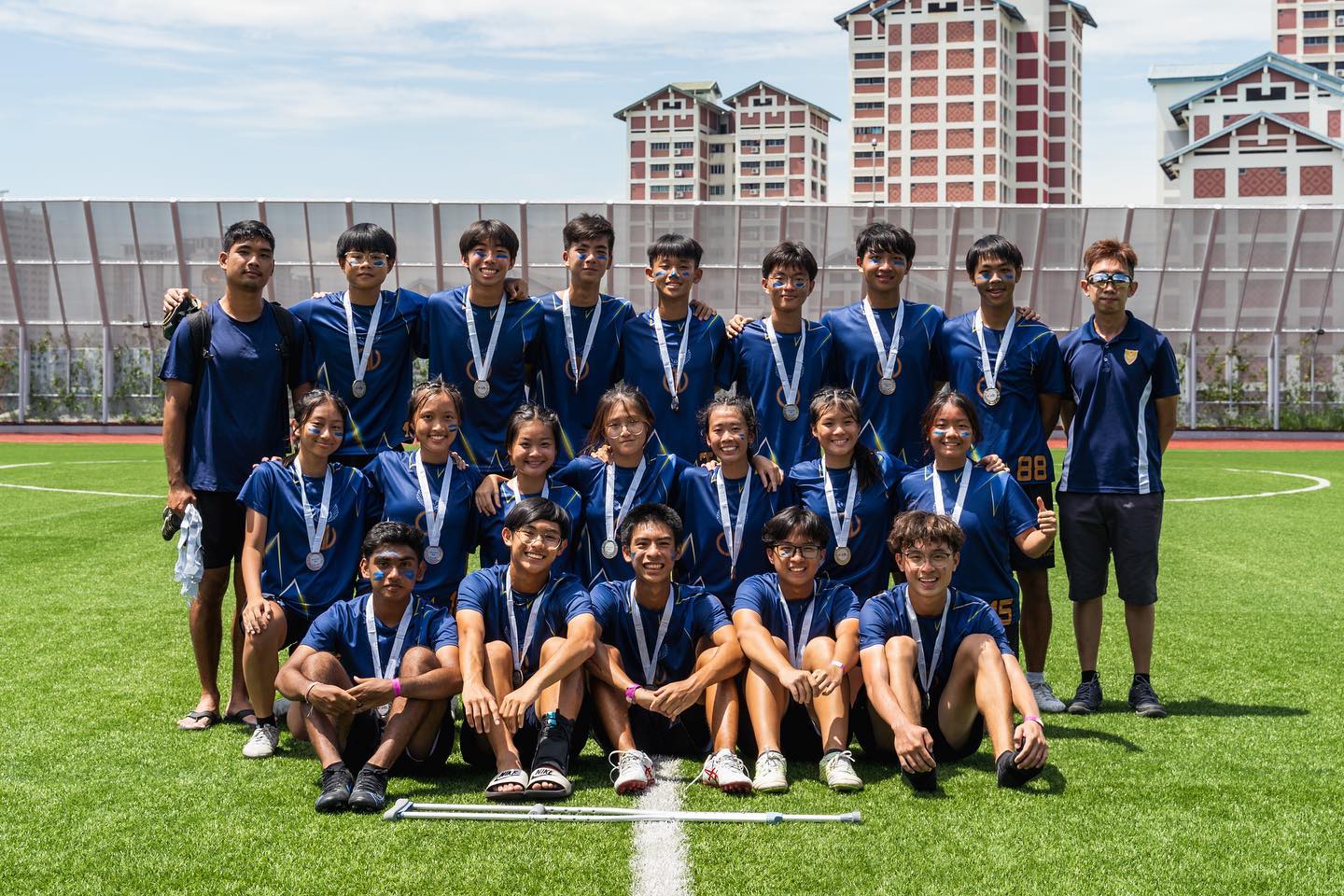 Inter-JCs #Ultimate: In a historic final for both sides, Catholic Junior College (pic) went down 8-2 to Eunoia Junior College in their first-ever final appearance, finishing second in the tournament.

Story to come on REDSPORTS.SG. (Photo by Bryan Foo/Red Sports)
