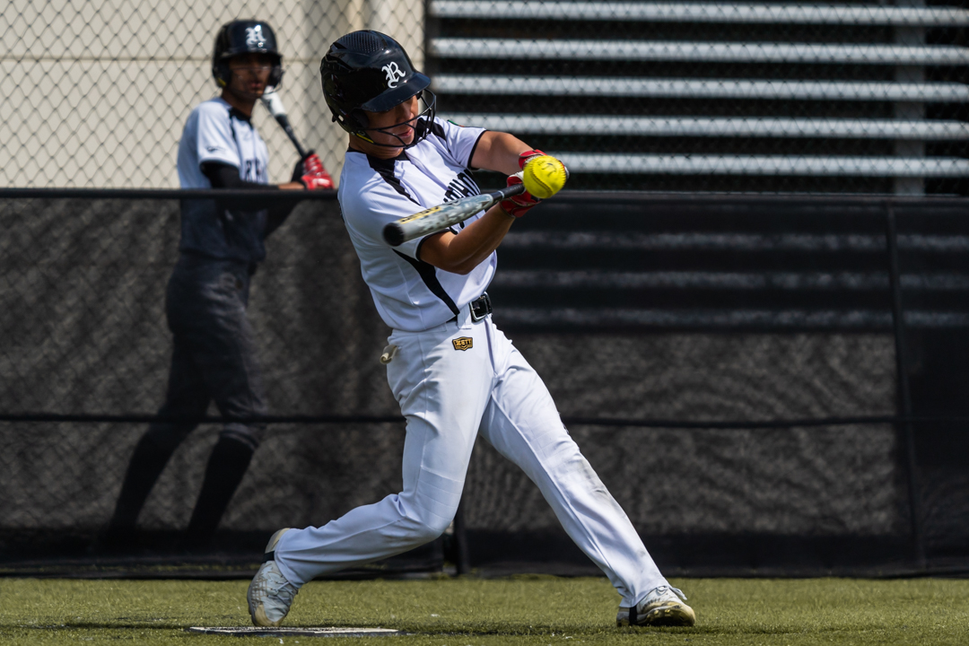 Shawn Yip's (RI #1) turn at batting. (Photo X © Bryan Foo/Red Sports)