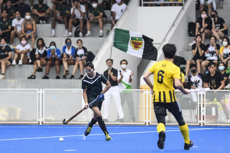 RI player goes down the left wing. (Photo 1 © Iman Hashim/Red Sports)
